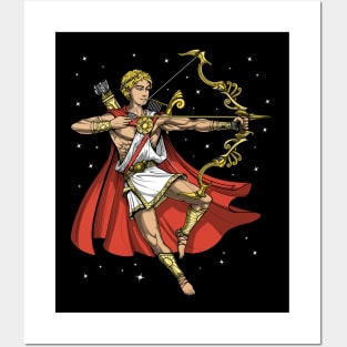 Greek God Apollo Posters and Art